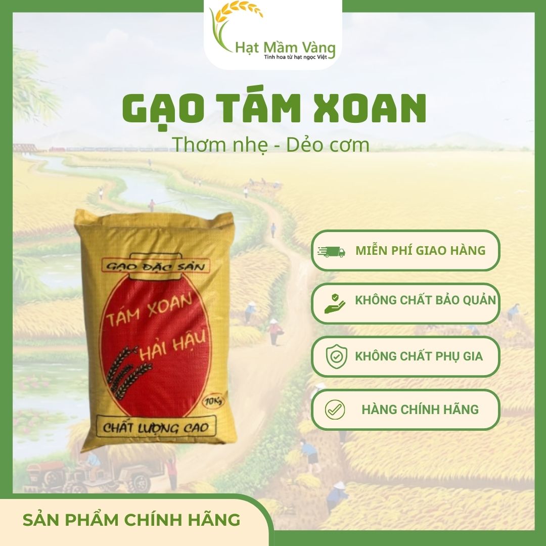 GẠO TÁM XOAN