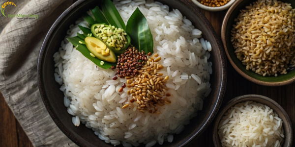 Gạo nếp kết hợp gì để thức ăn tốt hơn