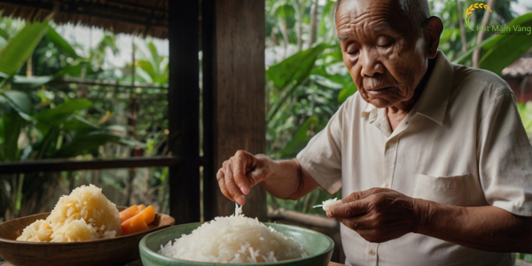 Người có hệ tiêu hóa yếu nên hạn chế gạo nếp