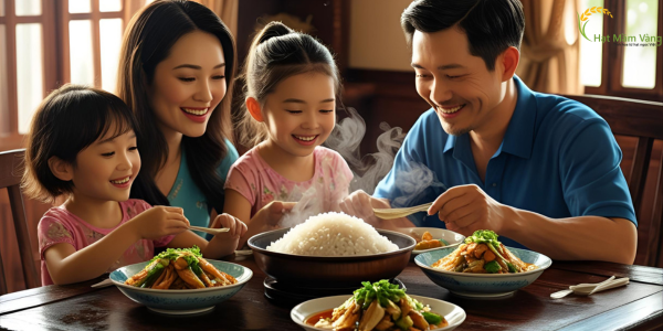 vì sao gạo là thực phẩm chính