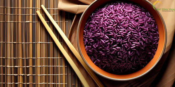 Gạo lứt tím dễ ăn