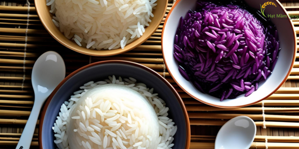 Các loại gạo nếp ngon cho bé