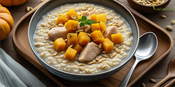 Cháo gạo nếp ngon cho bé ăn dặm