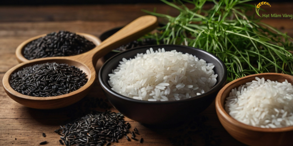 Gạo nếp thực phẩm vàng chống ung thư
